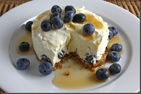 No Bake Cheesecake with Blueberries 2 500
