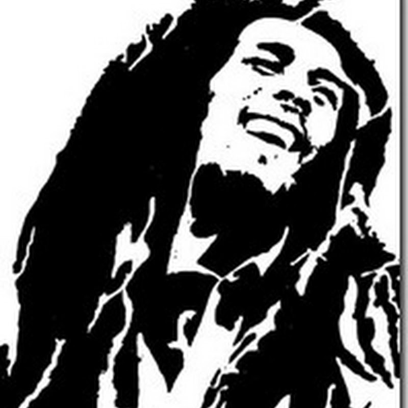 Stencil de Bob Marley