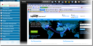 Access To Remote PC With Special Features Using LogMeIn