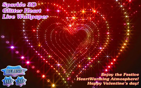 How to install 3D Sparkle Glitter Heart Free 1.5.0 apk for pc