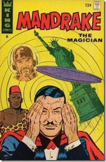 King Comics - Mandrake Issue Cover