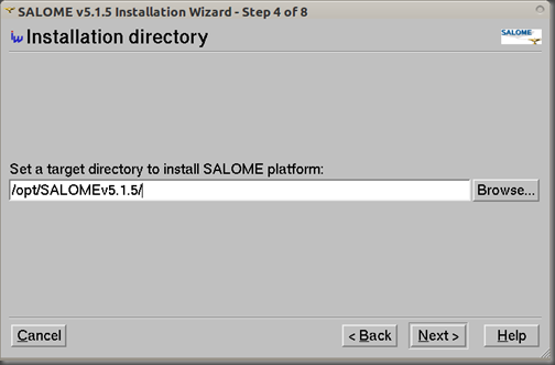 Screenshot-SALOME v5.1.5 Installation Wizard - Step 4 of 8
