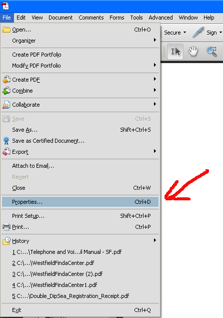 Acrobat Pro Default Document View Show Navigation Pane Sean