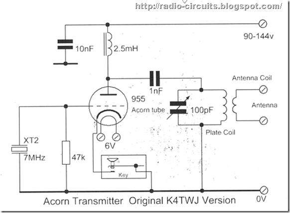 acorn-valve transmitter