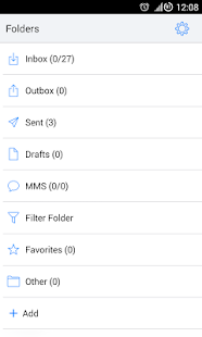 Go SMS 7 Theme - screenshot thumbnail