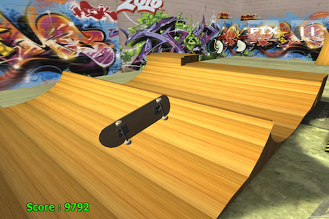 Skateboard + Screen 1