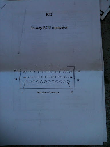 ECU wiring diagram