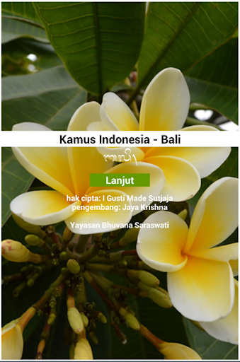 Kamus Indonesia - Bali