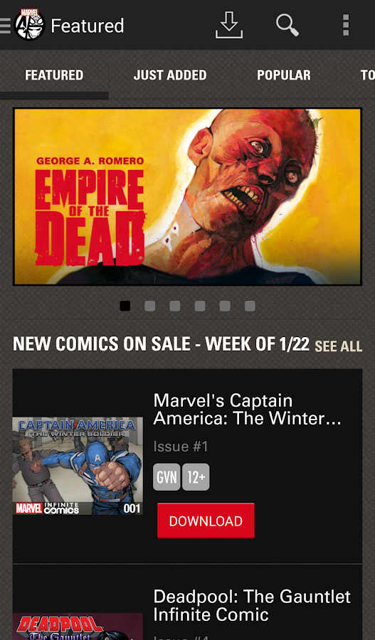 Marvel Comics - Android Apps on Google Play