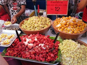 fruit in Chinatown