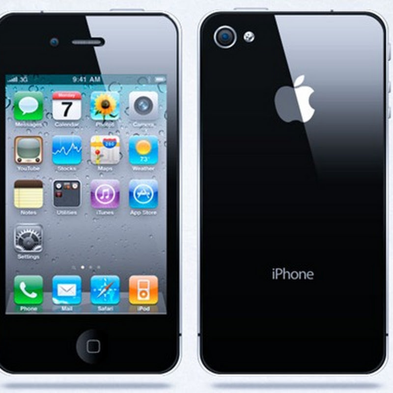 iPhone 4 editable en formato PSD