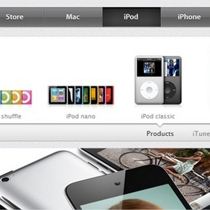 Nuevo diseño del sitio web de Apple