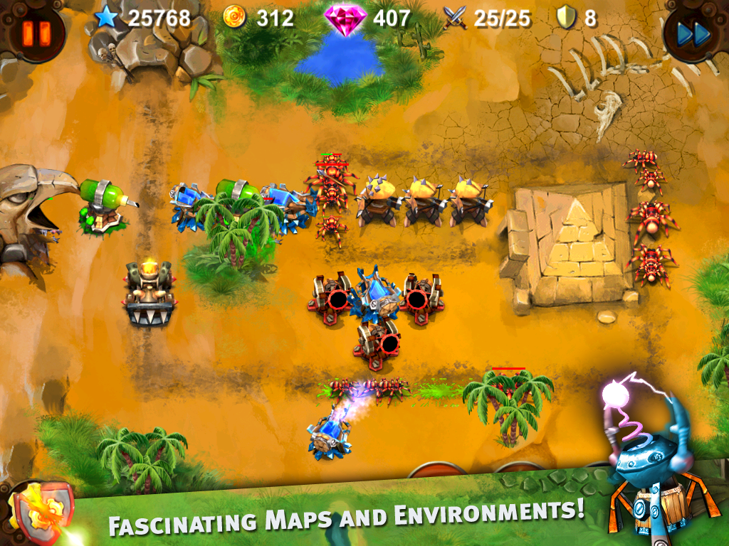   Goblin Defenders: Steel'n'Wood- หน้าจอ 