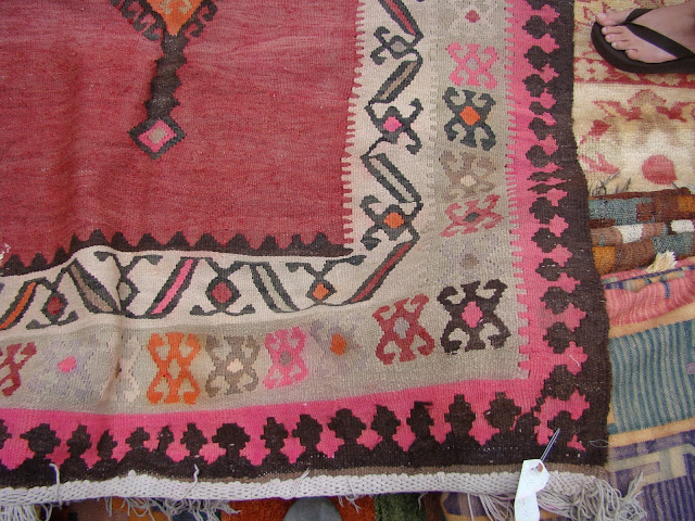 the estate of things chooses vintage kilims