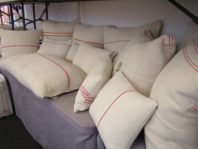 the estate of things chooses feedsack pillows