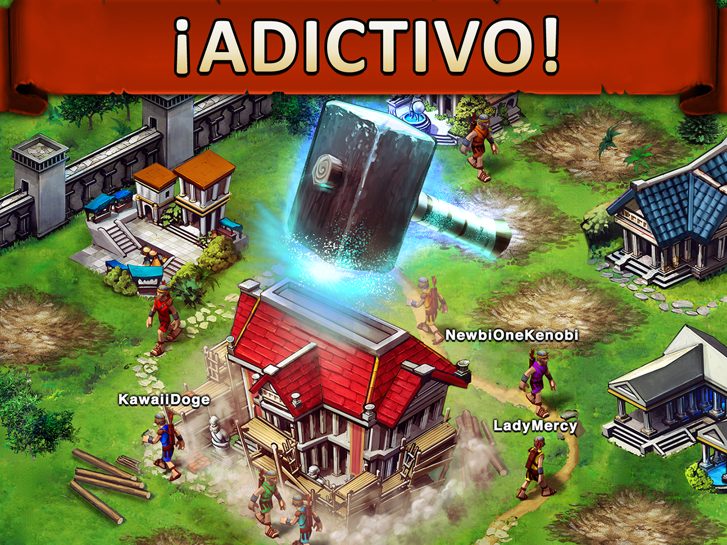 Android application Game of War - Fire Age screenshort
