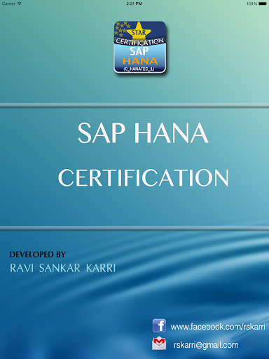 免費下載教育APP|SAP HANA CERTIFICATION app開箱文|APP開箱王