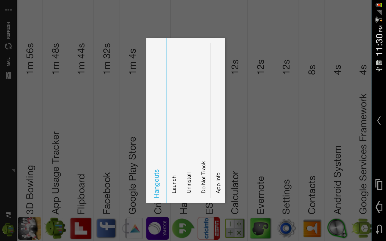    App Usage Tracker- screenshot  