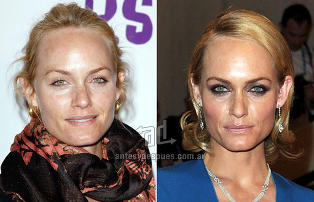 Amber Valletta without makeup