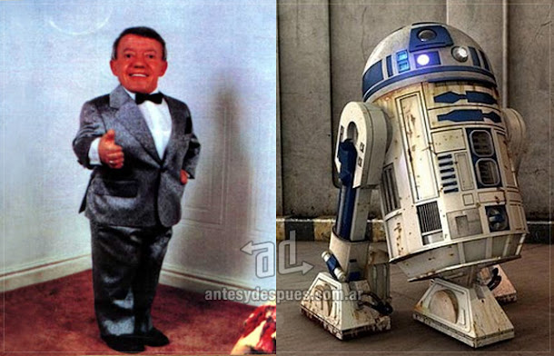 Kenny Baker sin máscara