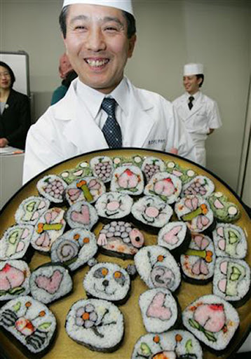 Japanese Sushi Sunflowers 2