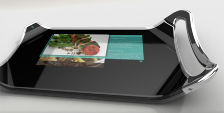 Cutting Board With Integrated LCD display