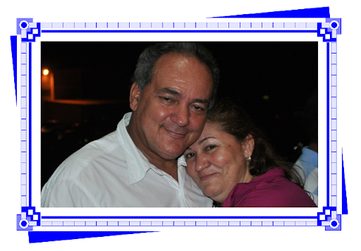 Dep. Édio e sua esposa, curtindo o show da Banda Nechivile