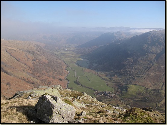 Borrowdale, from near the summit of Base Brown