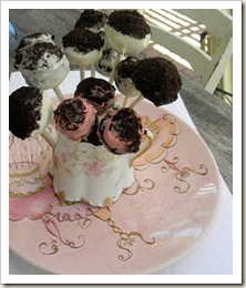 Lollypop cupcakes