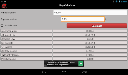 Pay Calculator