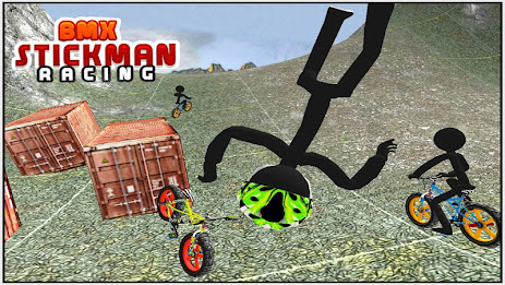 BMX Stickman Racing poster 15