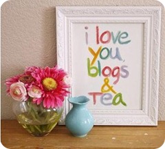 madebygirl i love  you blogs and tea