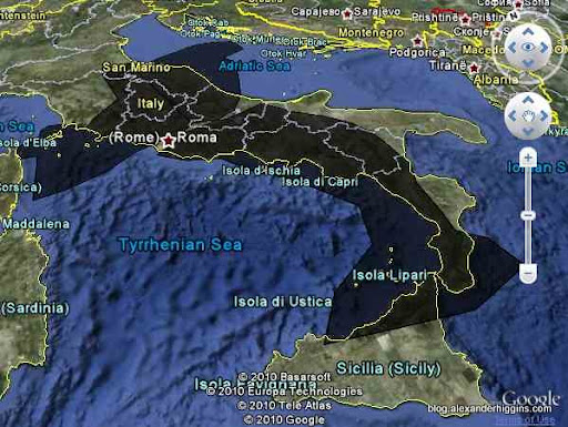 BP Gulf Oil Spill Over Rome Italy