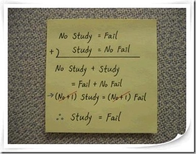study=fail