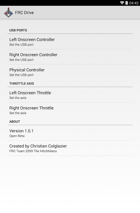    FRC Drive (Beta)- screenshot  