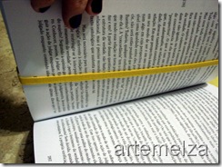 artemelza - marcador de livro