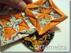 artemelza - flor estrela de 4 pontas artemelza - flor estrela de 4 pontas