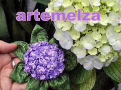artemelza - hortensia de fuxico