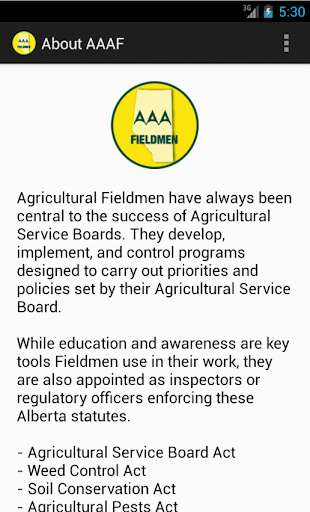 Alberta Agriculture Fieldmen