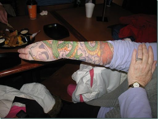 This was a tattoo sleeve from