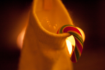 white stocking