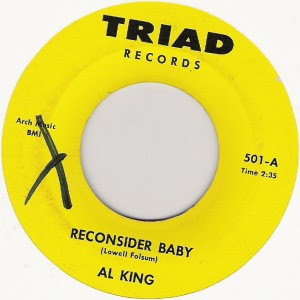 Al King - On My Way / Reconsider Baby