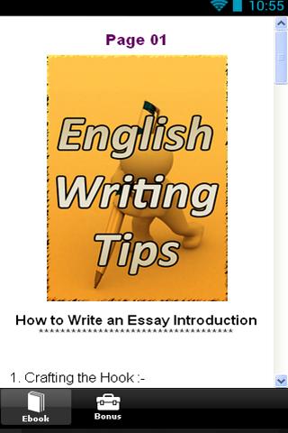 【免費書籍App】English Writing Tips-APP點子