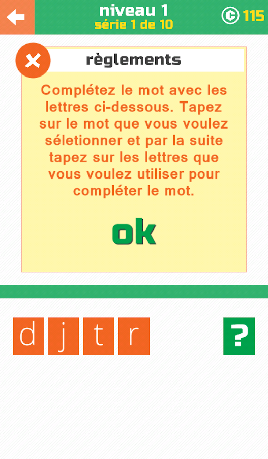 quel mot avec lettres