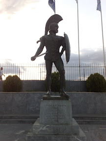 Estatua de Leónidas en Esparta