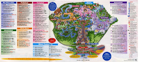 Mapa de Magic Kingdom Orlando