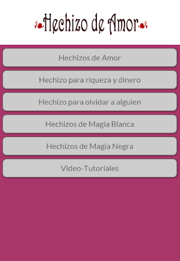 Hechizos y Amarres de Amor