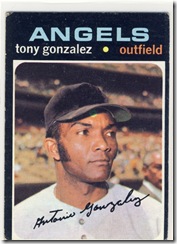 Topps 71 Tony Gonzalez