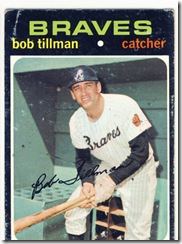 Topps 71 Bob Tilman