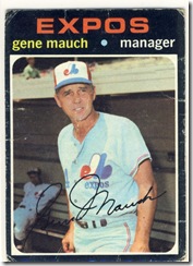 1971 59 Gene Mauch